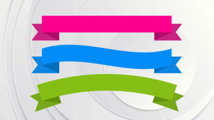 Cintas, Lazoz, Ribbons, Photoshop EDITABLE