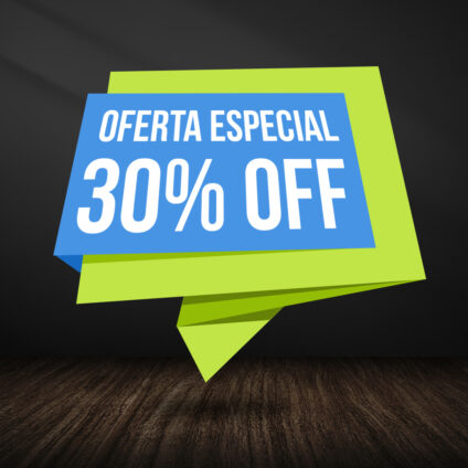 Anuncio Oferta Origami PSD 100% Editable