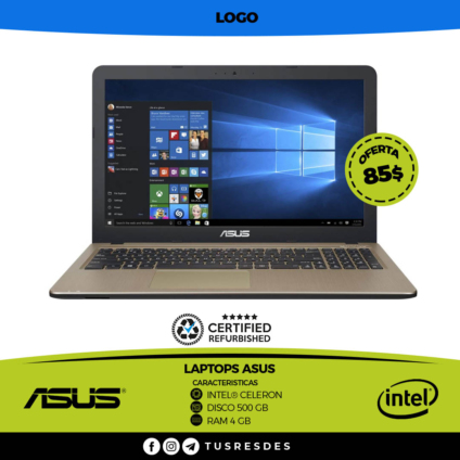 Flyer Productos Tecnologicos, Laptops, PC, Plnatilla PSD Editable.