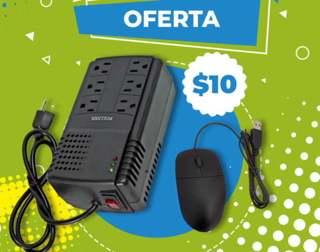 Plantilla Flyer Oferta Accesorios de Computadoras PSD Editable