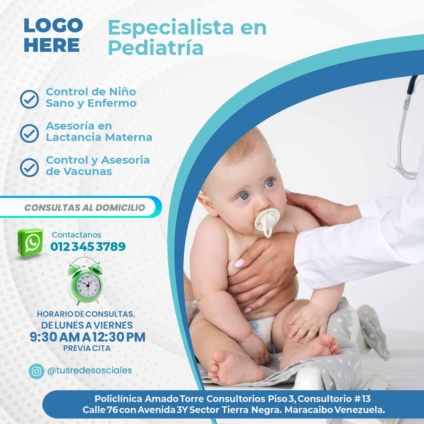 Flyer Medico Pediatra