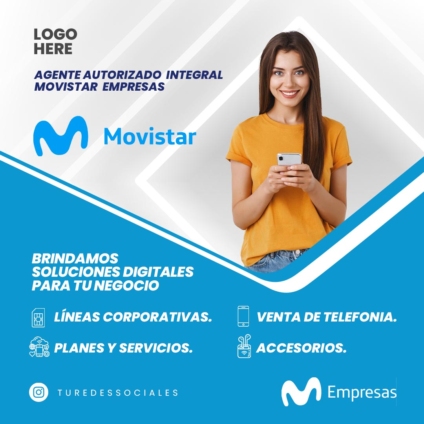 Flyer Telefonia Movistar