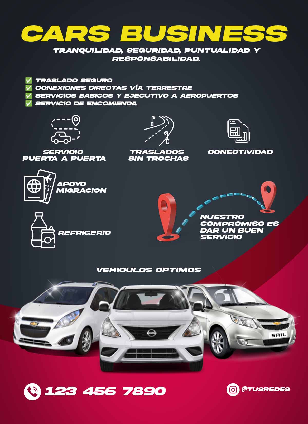 Flyer Taxi Ejecutivo PSD