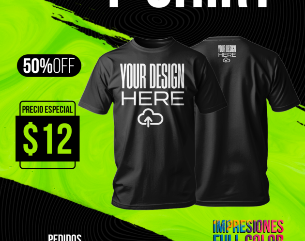 Flyer Camisetas PSD