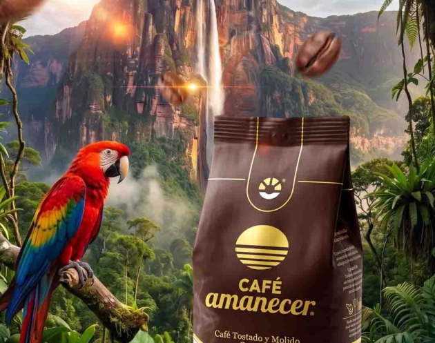 Flyer Cafe Amanecer PSD Editable